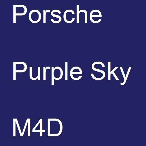 Porsche, Purple Sky, M4D.